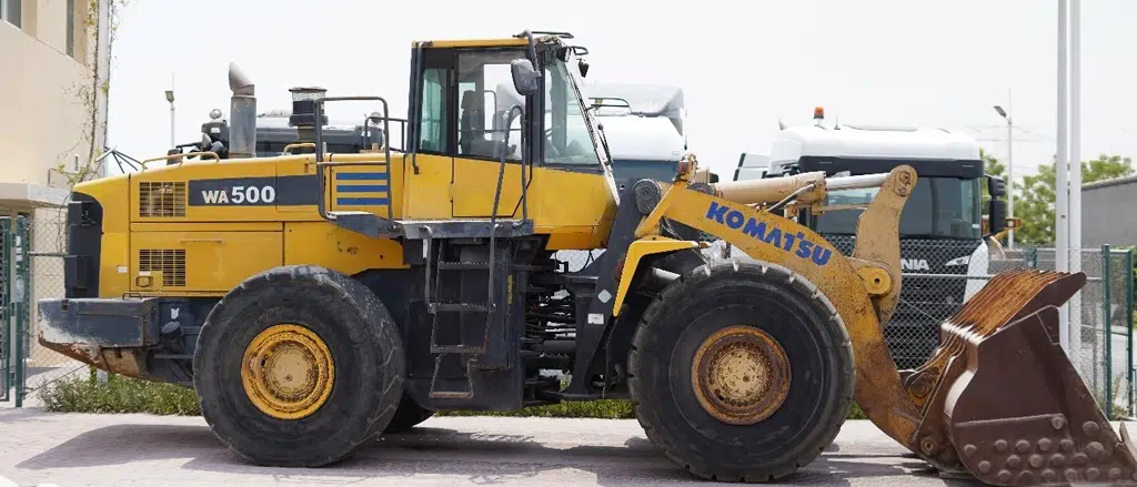 used Heavy wheel loader for construction projects