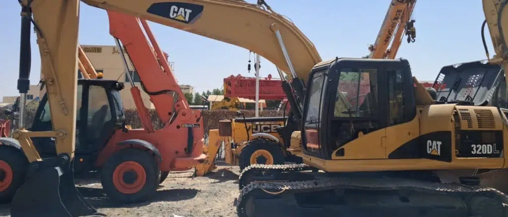 CAT excavators UAE