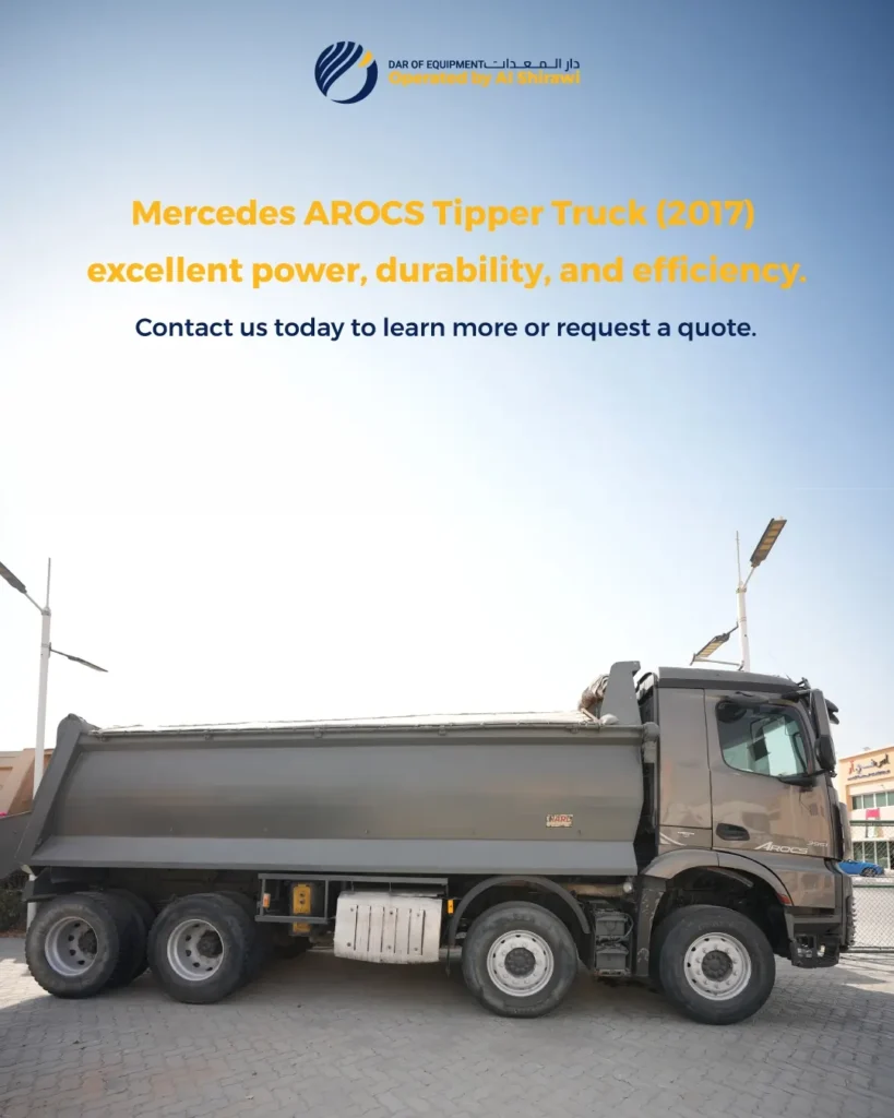 2017 Mercedes-Benz Dump Truck AROCS 3951