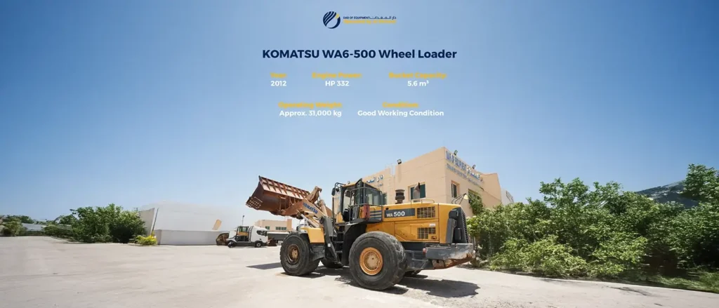 Used Wheel Loaders for Sale in UAE