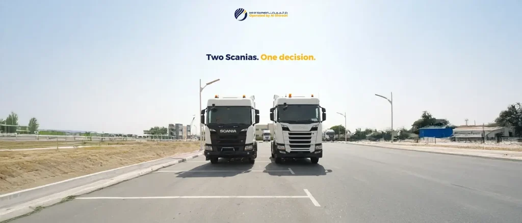 used trucks for sale at Dar of Equipment yard in Dubai UAE