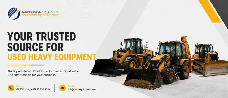 Your Trusted Source for Used Heavy Equipment