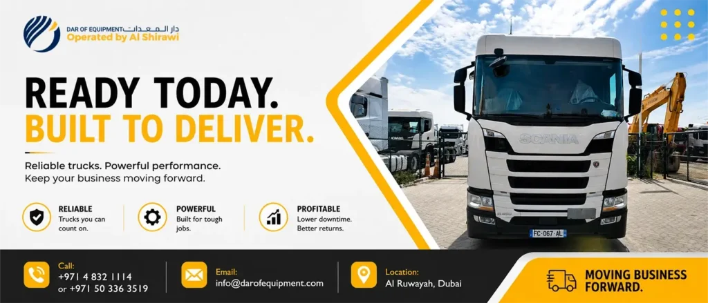 Used Truck Tractors for Sale in UAE