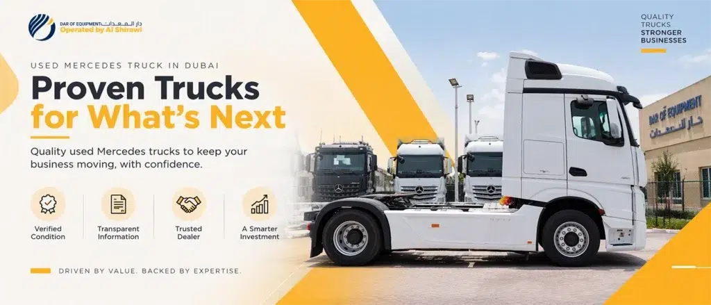 Quality used mercedes truck