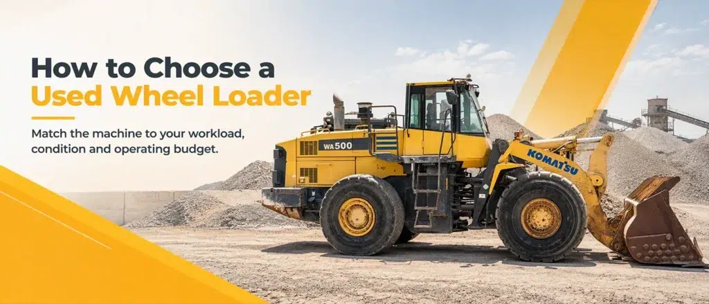 how to choose a used wheel loader