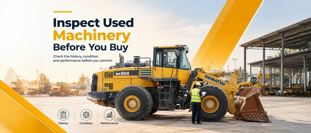 How to Inspect Used Construction Machinery Before You Buy 